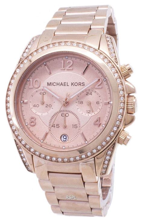 michael kors rose gold oversized watch|Michael Kors mk5263 rose gold.